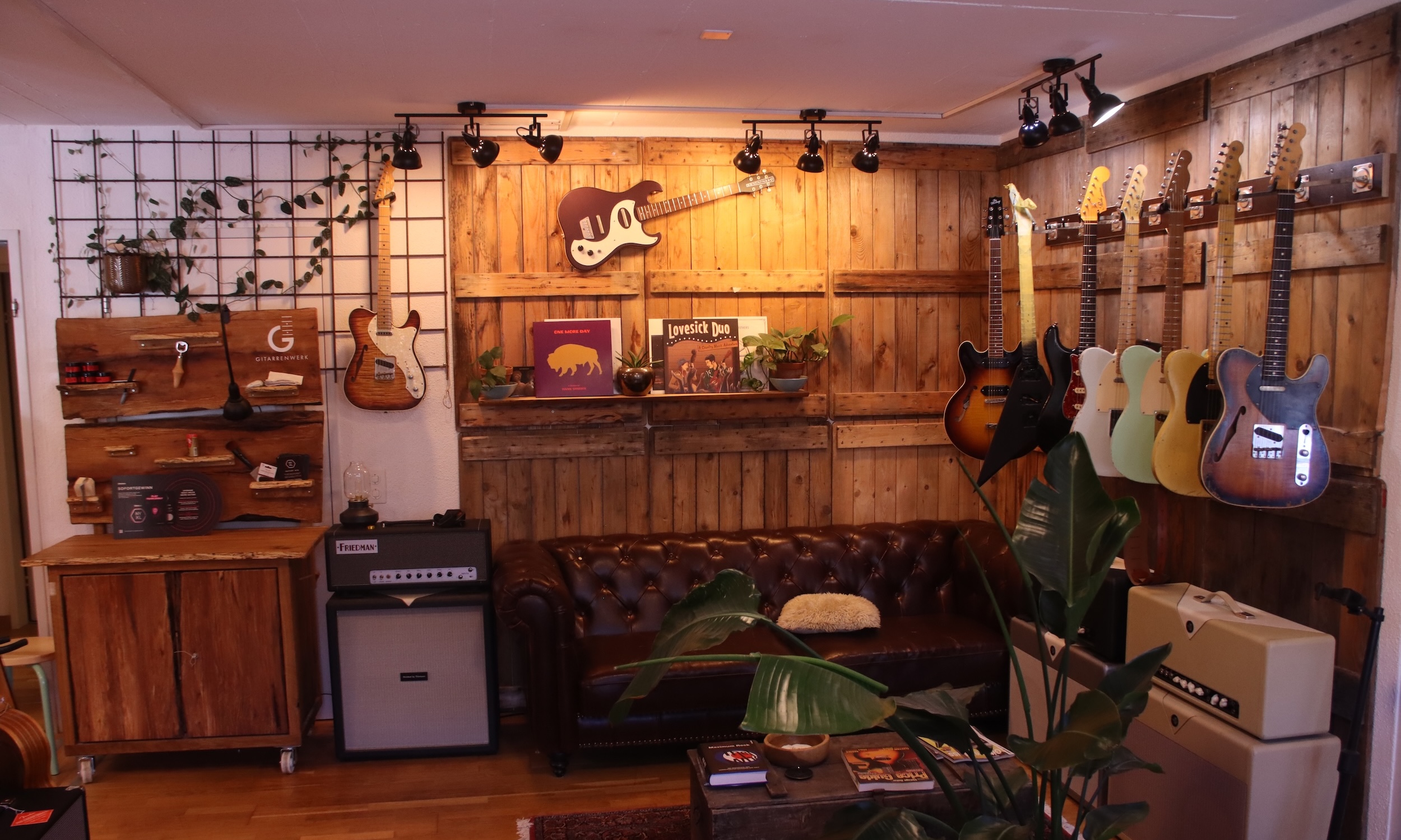 We plek your guitar at Gitarrenwerk